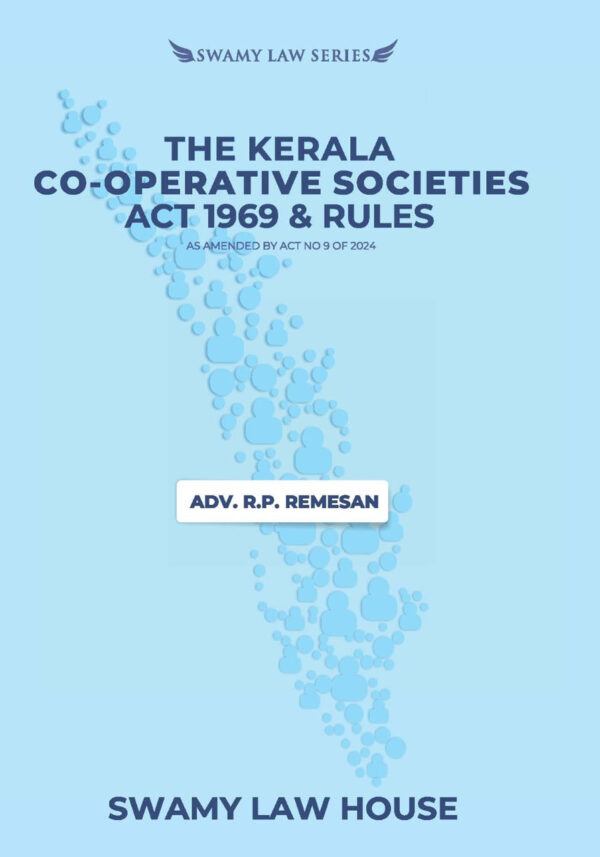 The Kerala Co-Operative Societies Act 1969 & Rules