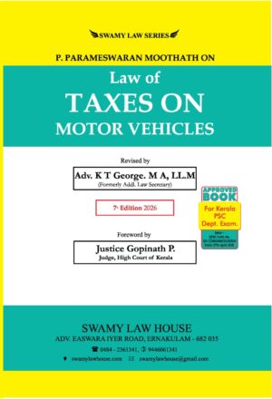 P. Parameswaran Moothath on Law of Taxes On Motor Vehicles